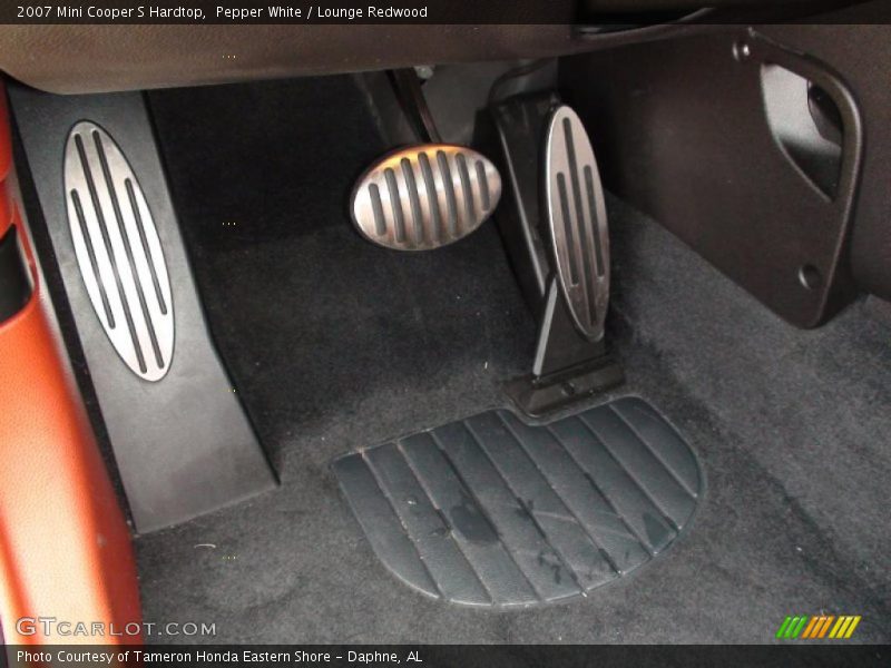 Pepper White / Lounge Redwood 2007 Mini Cooper S Hardtop