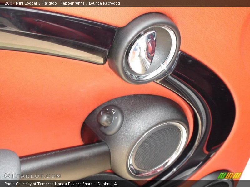 Pepper White / Lounge Redwood 2007 Mini Cooper S Hardtop