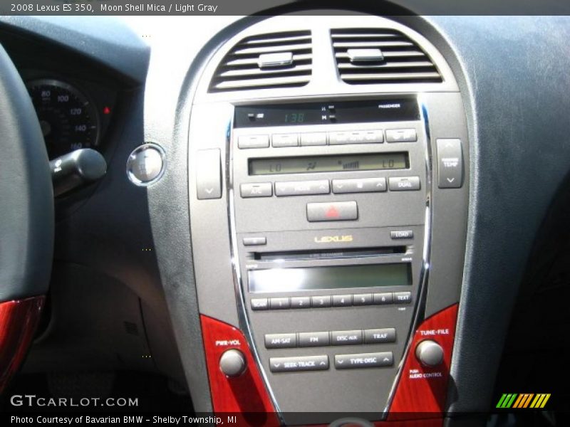 Moon Shell Mica / Light Gray 2008 Lexus ES 350