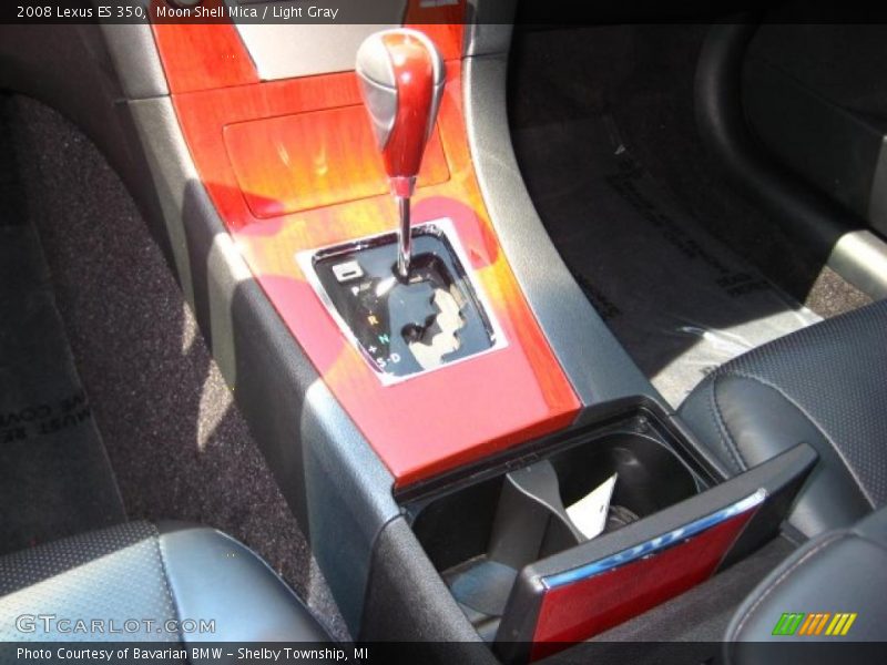 Moon Shell Mica / Light Gray 2008 Lexus ES 350
