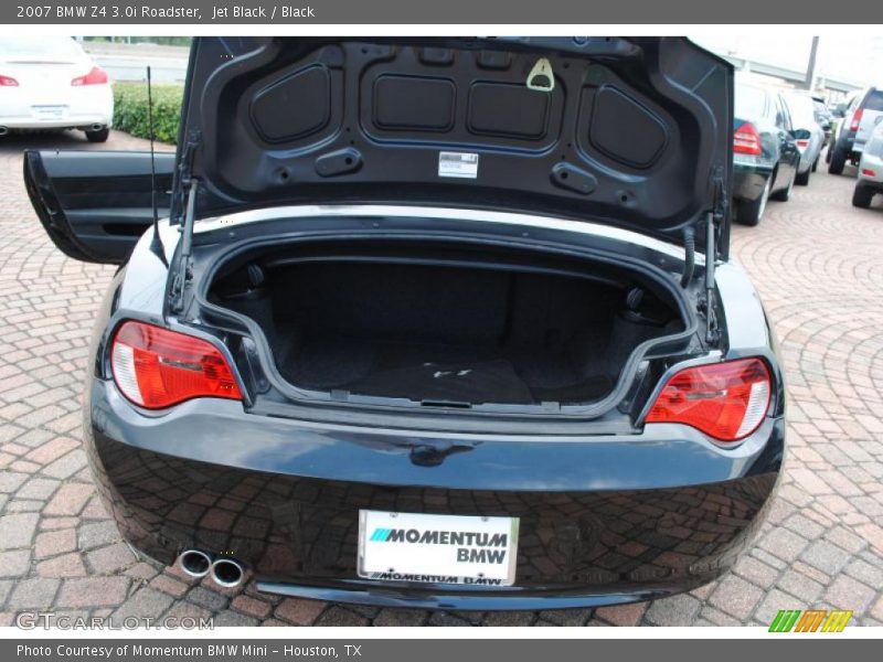 Jet Black / Black 2007 BMW Z4 3.0i Roadster