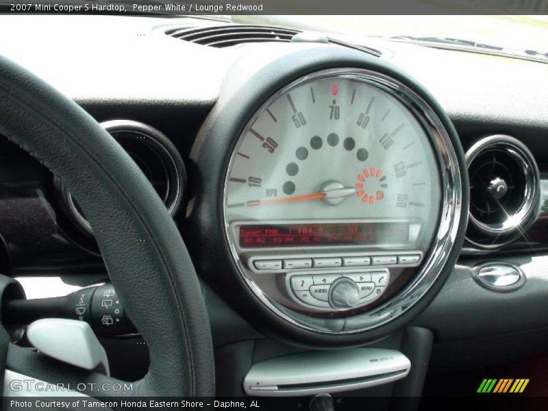 Pepper White / Lounge Redwood 2007 Mini Cooper S Hardtop