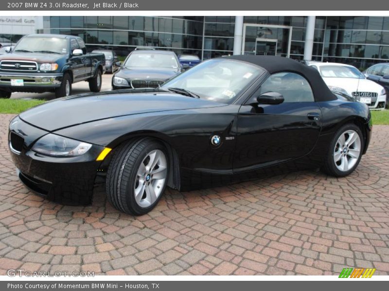 Jet Black / Black 2007 BMW Z4 3.0i Roadster