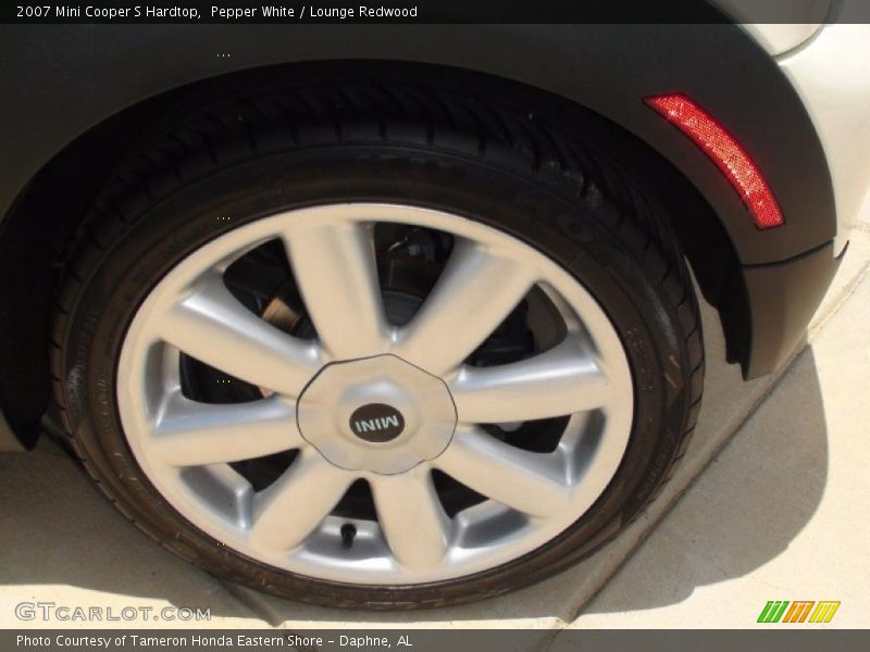 Pepper White / Lounge Redwood 2007 Mini Cooper S Hardtop