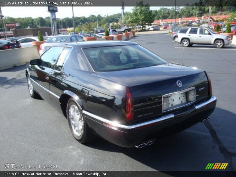 Sable Black / Black 1999 Cadillac Eldorado Coupe