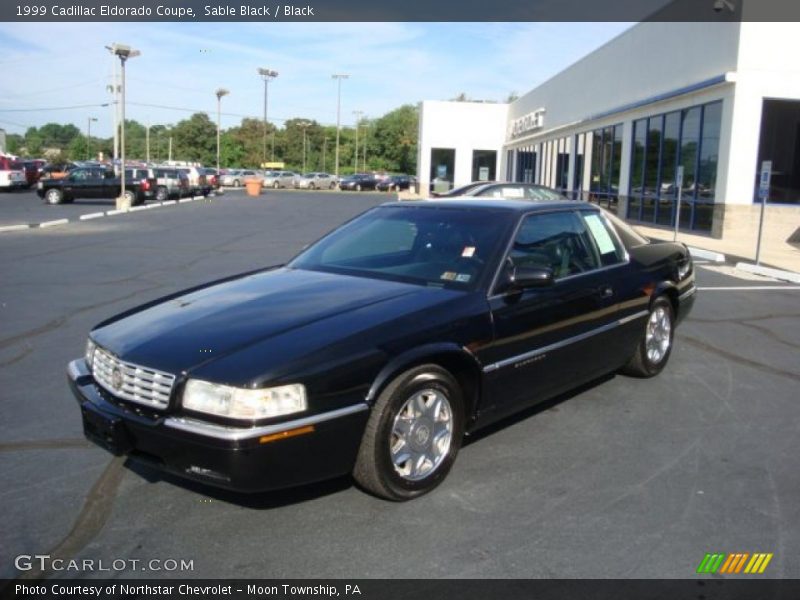 Sable Black / Black 1999 Cadillac Eldorado Coupe