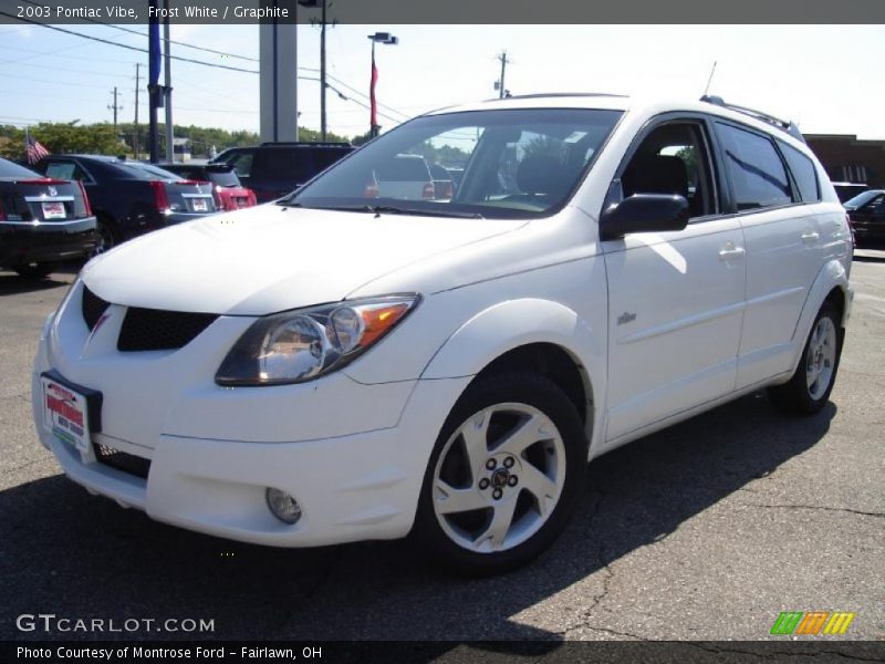 Frost White / Graphite 2003 Pontiac Vibe