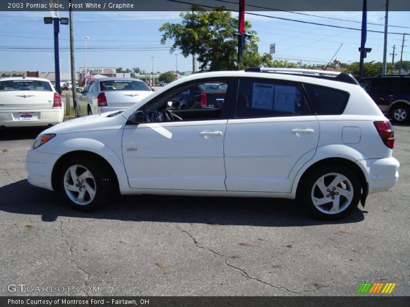 Frost White / Graphite 2003 Pontiac Vibe