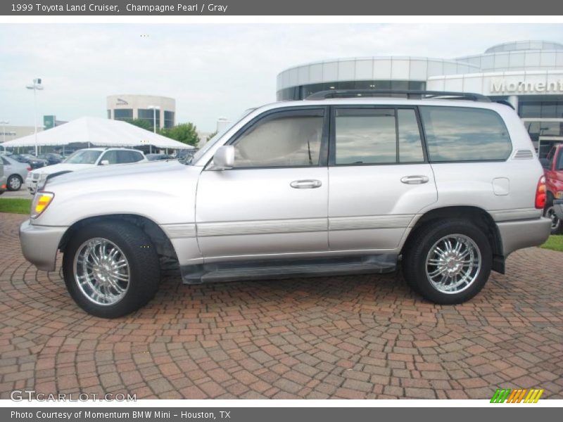 Champagne Pearl / Gray 1999 Toyota Land Cruiser