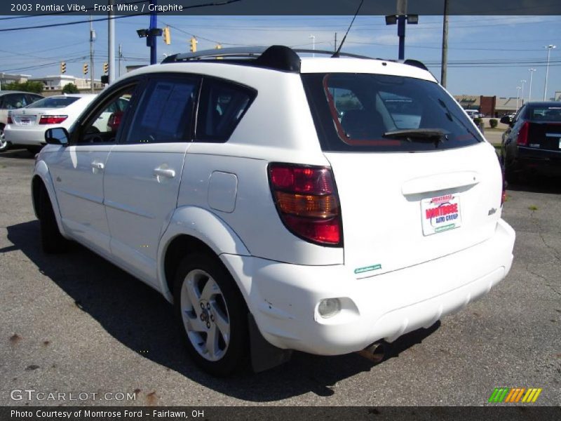 Frost White / Graphite 2003 Pontiac Vibe
