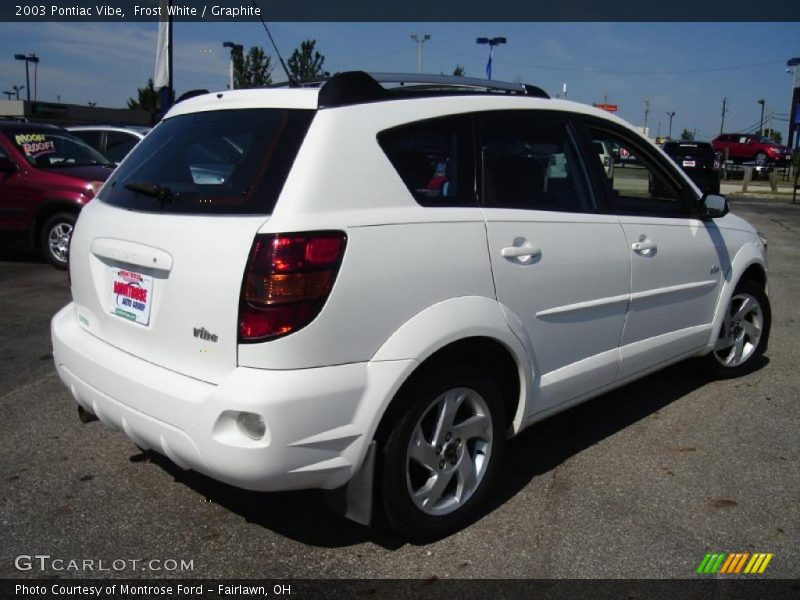 Frost White / Graphite 2003 Pontiac Vibe