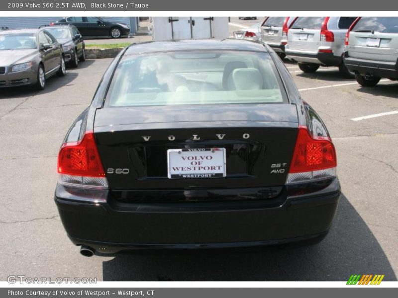 Black Stone / Taupe 2009 Volvo S60 2.5T AWD