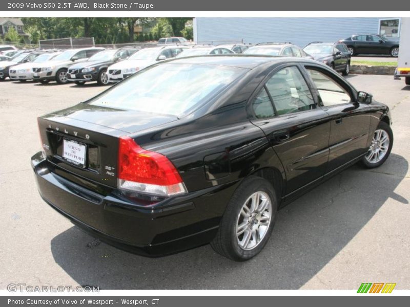 Black Stone / Taupe 2009 Volvo S60 2.5T AWD