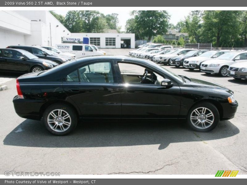 Black Stone / Taupe 2009 Volvo S60 2.5T AWD