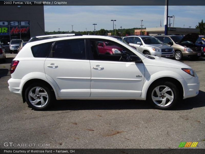 Frost White / Graphite 2003 Pontiac Vibe