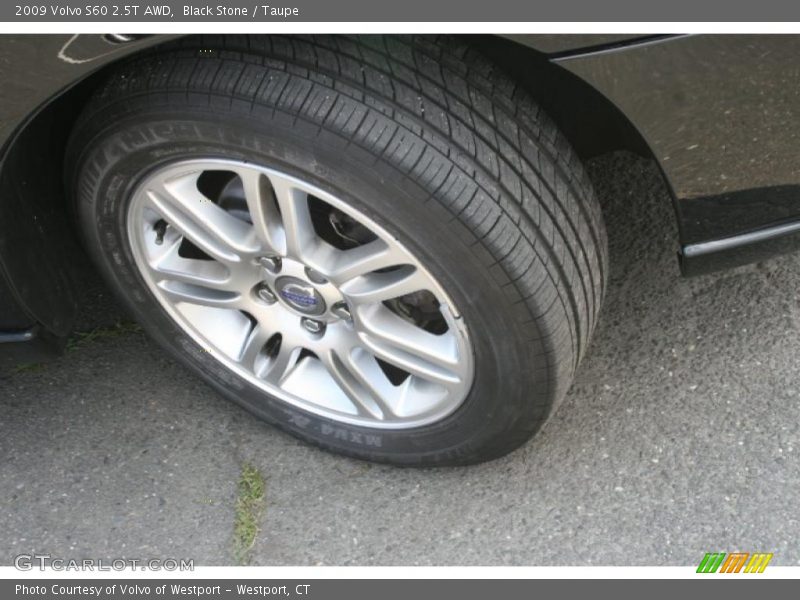 Black Stone / Taupe 2009 Volvo S60 2.5T AWD