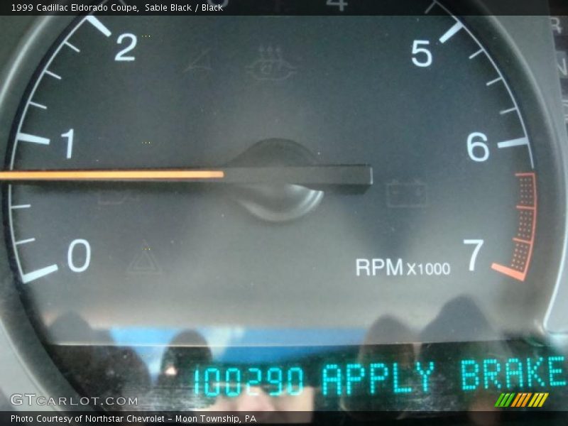 Sable Black / Black 1999 Cadillac Eldorado Coupe