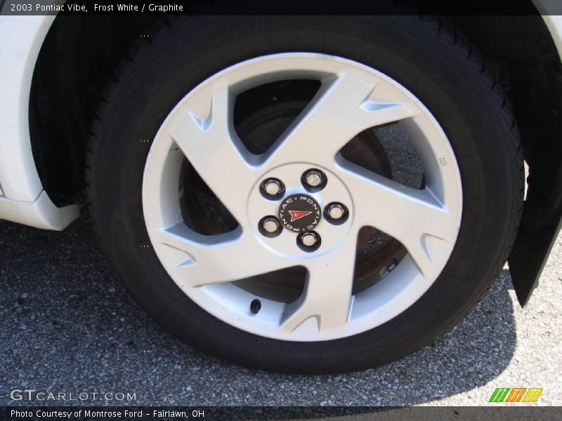 Frost White / Graphite 2003 Pontiac Vibe