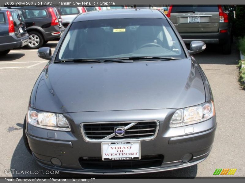 Titanium Grey Metallic / Graphite 2009 Volvo S60 2.5T AWD