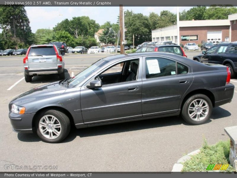 Titanium Grey Metallic / Graphite 2009 Volvo S60 2.5T AWD