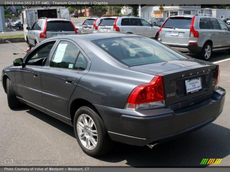 Titanium Grey Metallic / Graphite 2009 Volvo S60 2.5T AWD