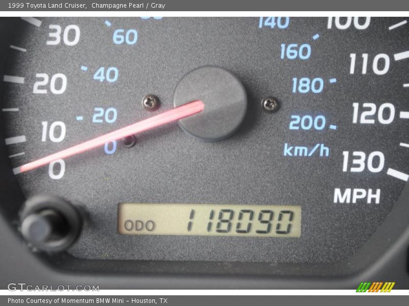 Champagne Pearl / Gray 1999 Toyota Land Cruiser