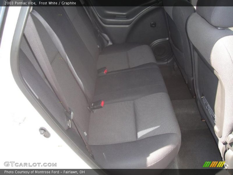 Frost White / Graphite 2003 Pontiac Vibe