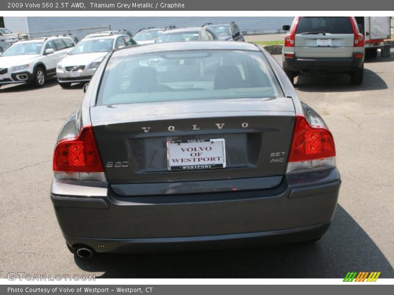 Titanium Grey Metallic / Graphite 2009 Volvo S60 2.5T AWD