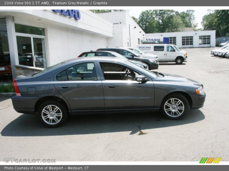Titanium Grey Metallic / Graphite 2009 Volvo S60 2.5T AWD