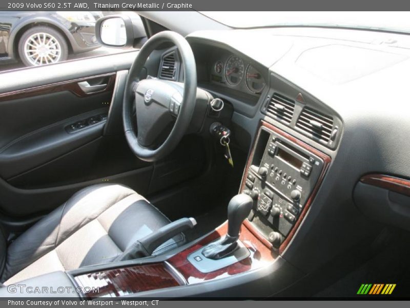 Titanium Grey Metallic / Graphite 2009 Volvo S60 2.5T AWD