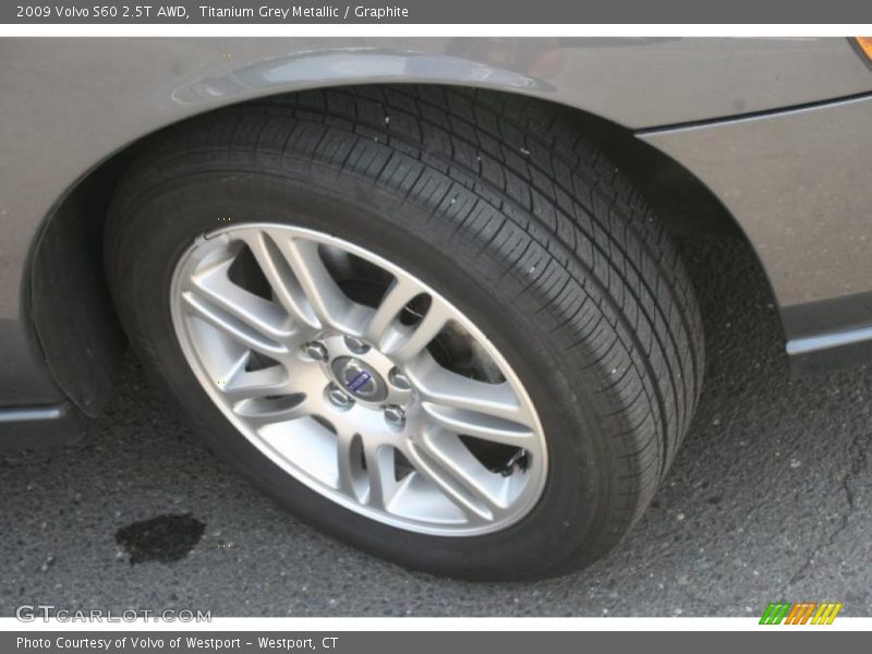 Titanium Grey Metallic / Graphite 2009 Volvo S60 2.5T AWD