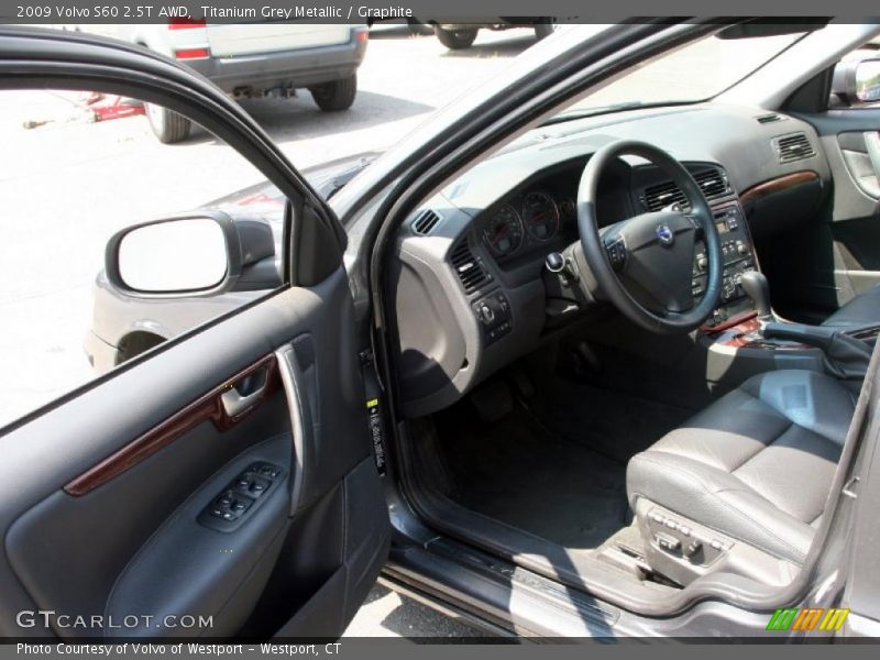 Titanium Grey Metallic / Graphite 2009 Volvo S60 2.5T AWD