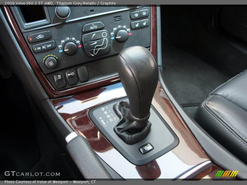Titanium Grey Metallic / Graphite 2009 Volvo S60 2.5T AWD