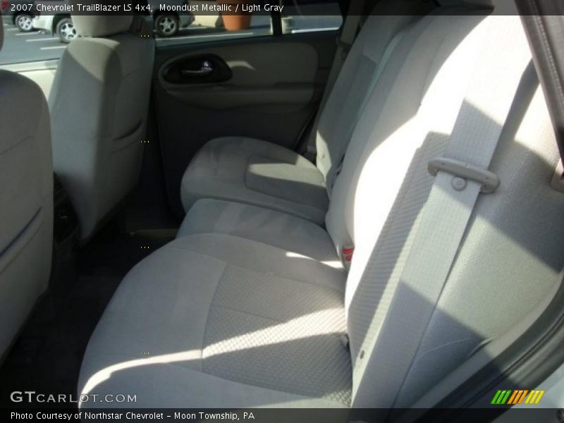 Moondust Metallic / Light Gray 2007 Chevrolet TrailBlazer LS 4x4