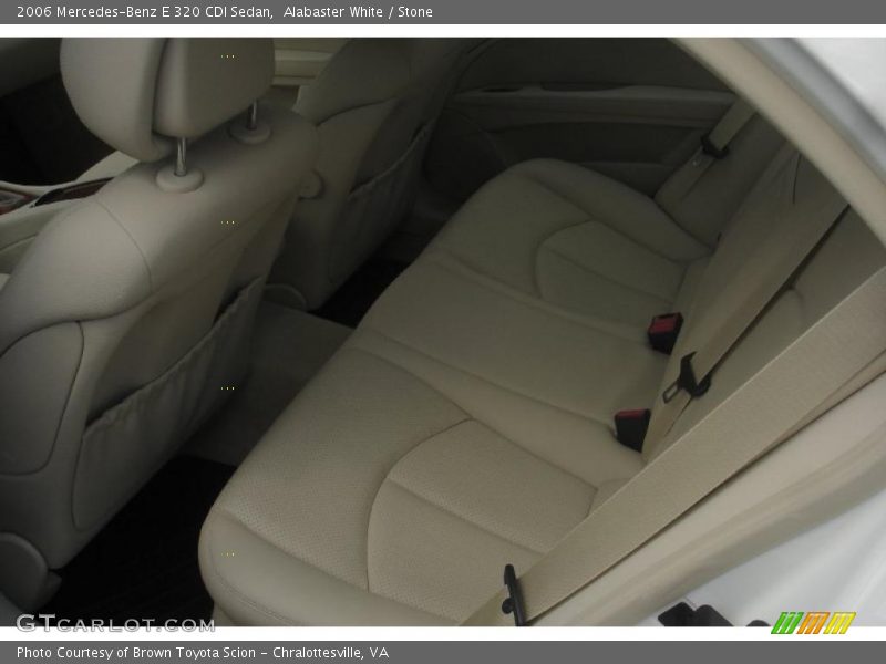 Alabaster White / Stone 2006 Mercedes-Benz E 320 CDI Sedan