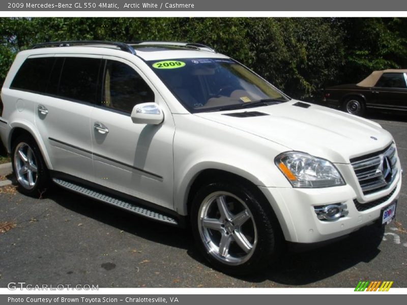 Arctic White / Cashmere 2009 Mercedes-Benz GL 550 4Matic