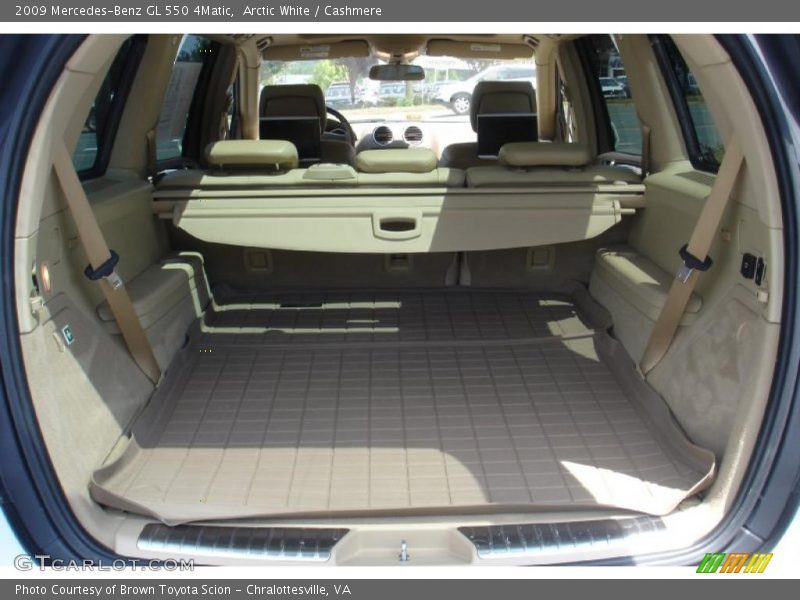 Arctic White / Cashmere 2009 Mercedes-Benz GL 550 4Matic