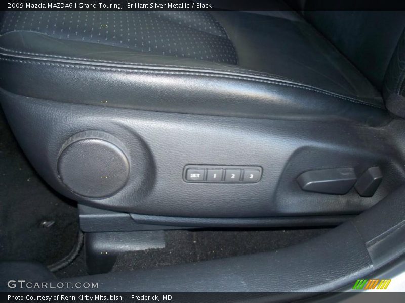 Brilliant Silver Metallic / Black 2009 Mazda MAZDA6 i Grand Touring
