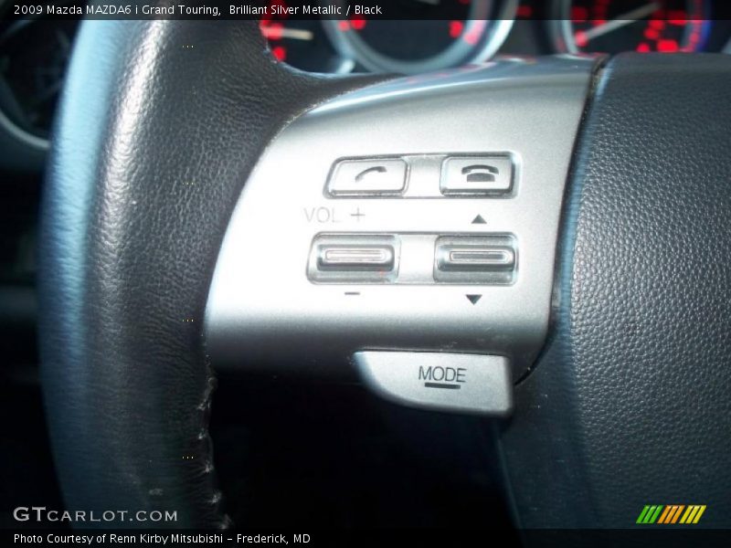 Brilliant Silver Metallic / Black 2009 Mazda MAZDA6 i Grand Touring