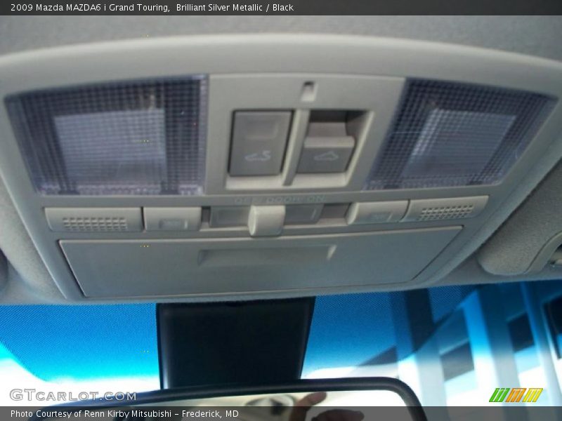 Brilliant Silver Metallic / Black 2009 Mazda MAZDA6 i Grand Touring