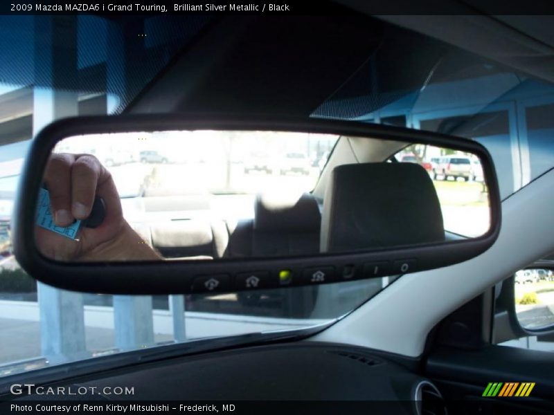 Brilliant Silver Metallic / Black 2009 Mazda MAZDA6 i Grand Touring