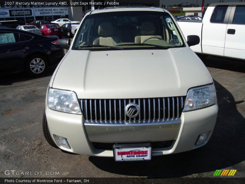 Light Sage Metallic / Pebble 2007 Mercury Mariner Luxury 4WD