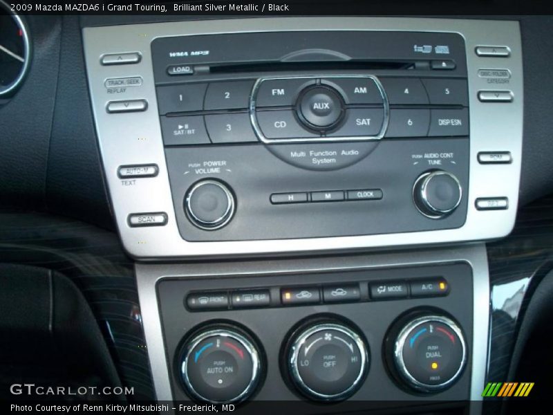Brilliant Silver Metallic / Black 2009 Mazda MAZDA6 i Grand Touring