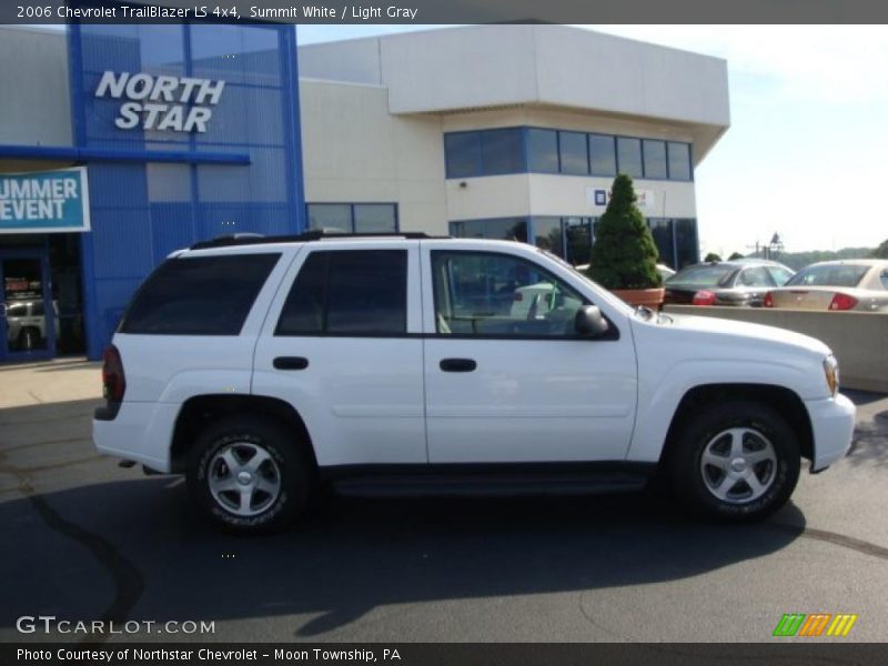 Summit White / Light Gray 2006 Chevrolet TrailBlazer LS 4x4