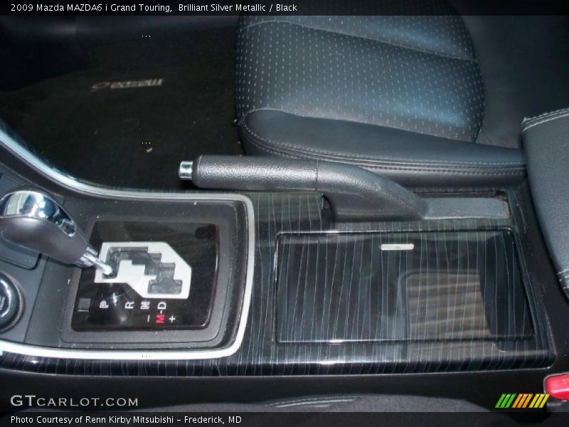 Brilliant Silver Metallic / Black 2009 Mazda MAZDA6 i Grand Touring