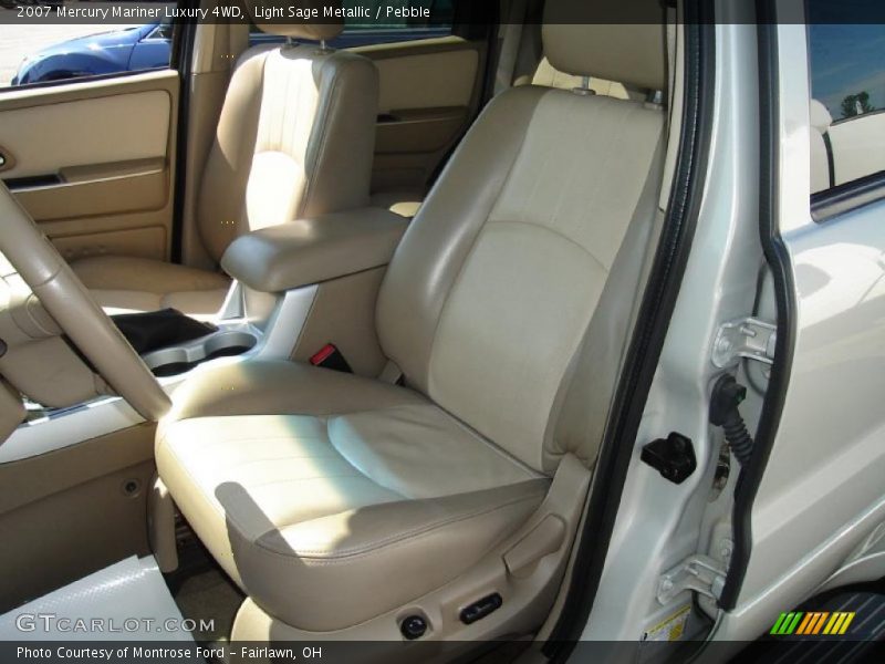 Light Sage Metallic / Pebble 2007 Mercury Mariner Luxury 4WD