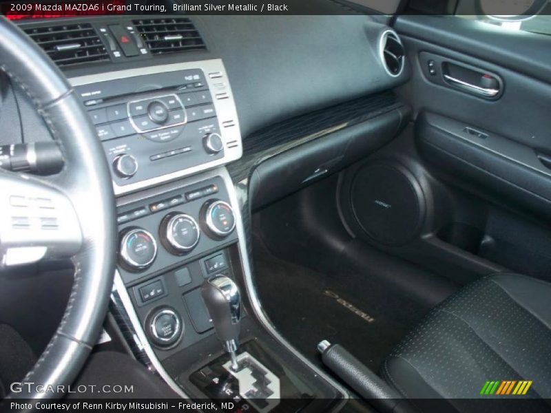 Brilliant Silver Metallic / Black 2009 Mazda MAZDA6 i Grand Touring