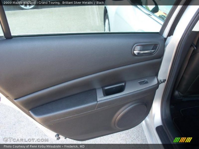 Brilliant Silver Metallic / Black 2009 Mazda MAZDA6 i Grand Touring