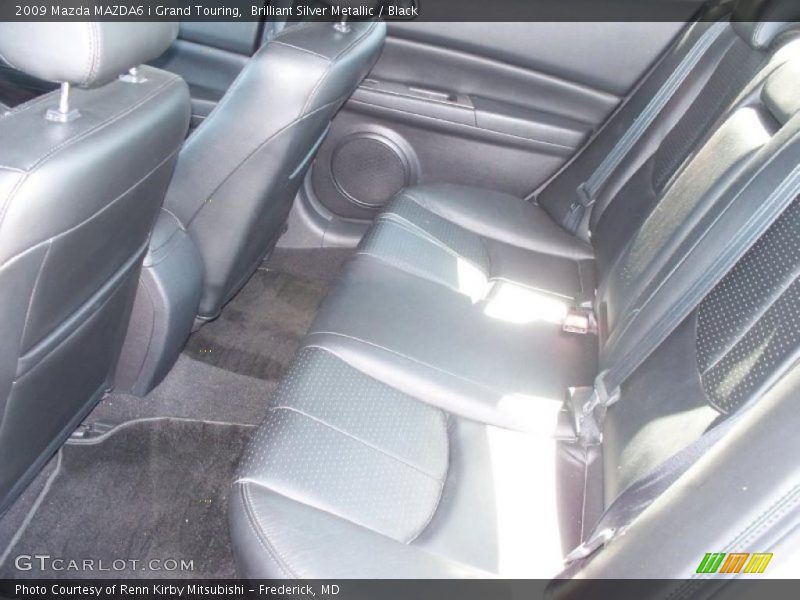 Brilliant Silver Metallic / Black 2009 Mazda MAZDA6 i Grand Touring