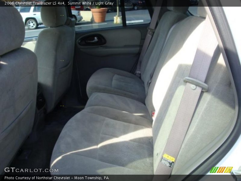 Summit White / Light Gray 2006 Chevrolet TrailBlazer LS 4x4
